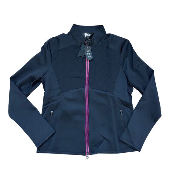 PXG Jackets & Blazers - NWT PXG Women’s X Panel Jacket Black Pink Luxury Golfwear M $275 MSRP